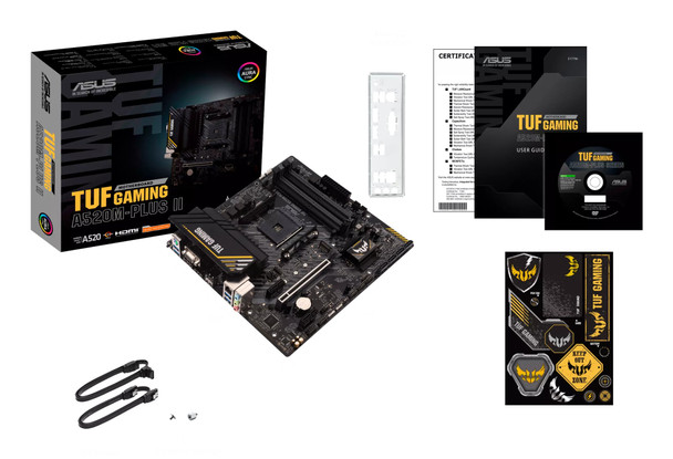 ASUS TUF Gaming A520M-Plus II Micro ATX Motherboard Socket AM4 DDR4 - 90MB17G0-M0EAY0 – image 6