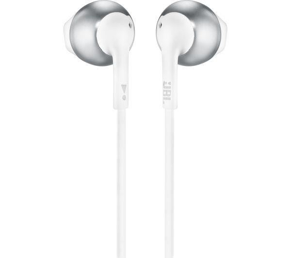 JBL Tune 205BT Wireless Bluetooth In-Ear Headphones - Silver
