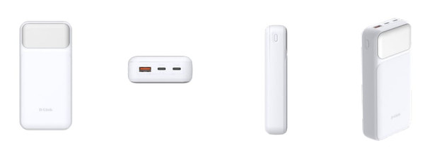 D-Link DPP-201 20000mAh Power Bank, 65W USB-C PD Fast Charge, 3 Ports - DPP-201 – image 2