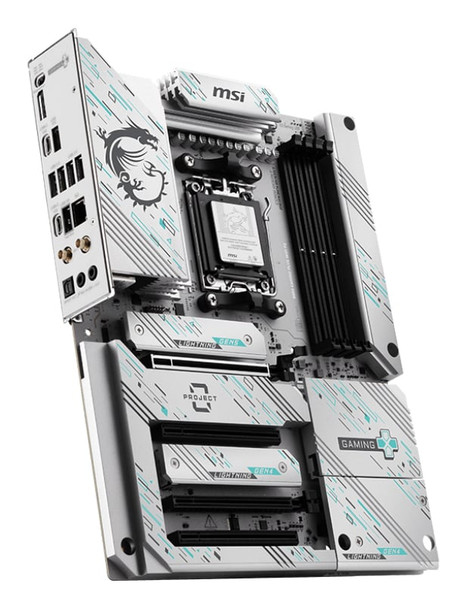 MSI B850 GAMING PLUS WIFI PZ ATX Motherboard Socket AM5 DDR5 - B850 GAMING PLUS WIFI PZ – image 3