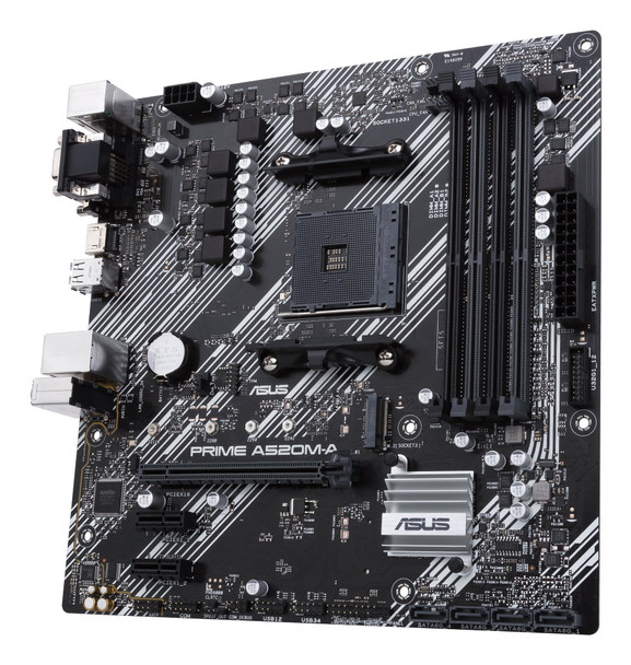ASUS Prime A520M-A II/CSM Micro ATX Motherboard, AMD A520, Socket AM4, DDR4 - 90MB17H0-M0EAYC – image 6