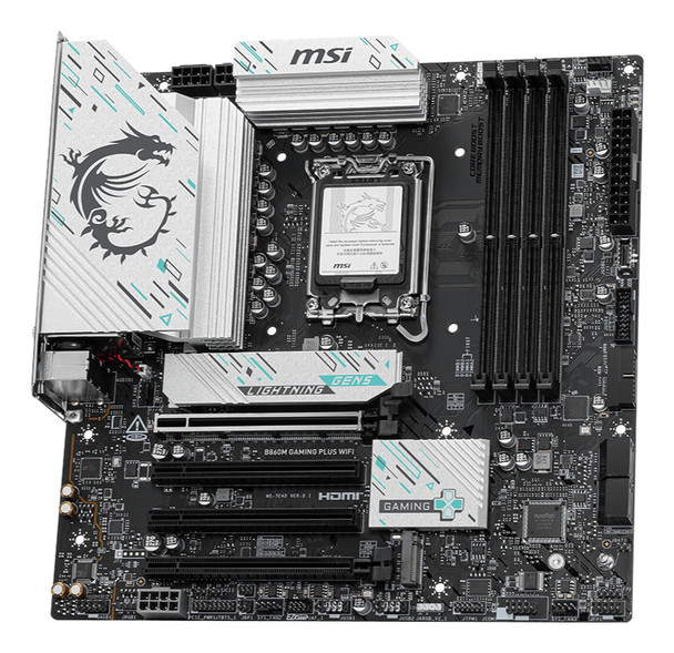 MSI B860M GAMING PLUS WIFI Micro ATX Motherboard LGA 1851 DDR5 - B860M GAMING PLUS WIFI – image 3