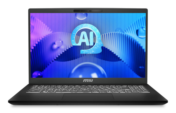 MSI Modern 15 H AI 15.6" Laptop, Intel Core Ultra 5 125H, 16GB, 512GB SSD - 9S7-15H551-003
