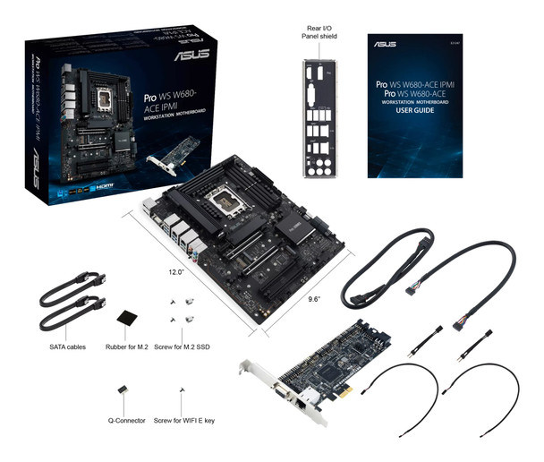 ASUS Pro WS W680-ACE IPMI Workstation Motherboard LGA 1700 DDR5 PCIe 5.0 - 90MB1DN0-M0EAY1 – image 6