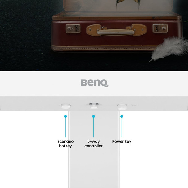 BenQ EW2790U 27" 4K Ultra HD 60Hz IPS LED Monitor White - 9H.LN3LJ.LBE – image 7