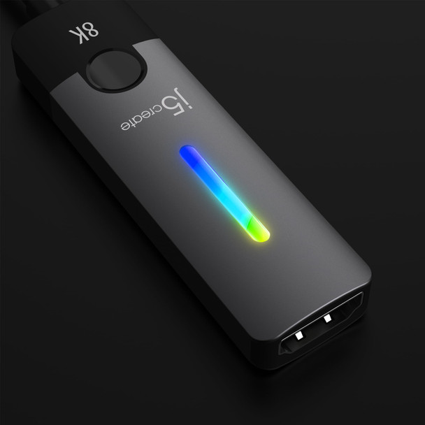 j5create USB-C to HDMI 2.1 8K Adapter, 8K 60Hz, 4K 144Hz, HDR - JCA157-N – image 3