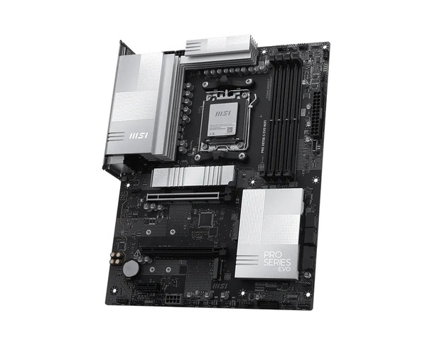 MSI PRO X870E-S EVO WIFI Motherboard AMD AM5 DDR5 PCIe 5.0 Wi-Fi 7 - PRO X870E-S EVO WIFI – image 2