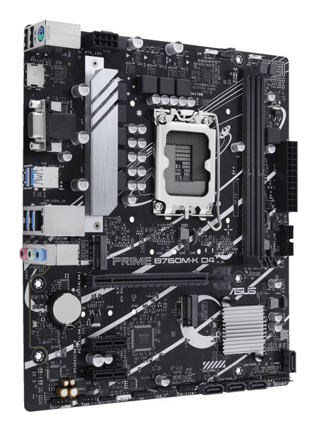 ASUS PRIME B760M-K D4 Micro ATX Motherboard LGA 1700 Intel B760 DDR4 - 90MB1DS0-M1EAY0 – image 3