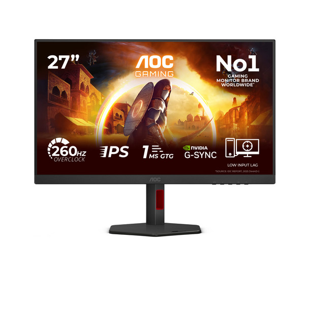 AOC G4 27G4ZR 27" 1920 x 1080 260Hz Fast IPS Gaming Monitor - 27G4ZR