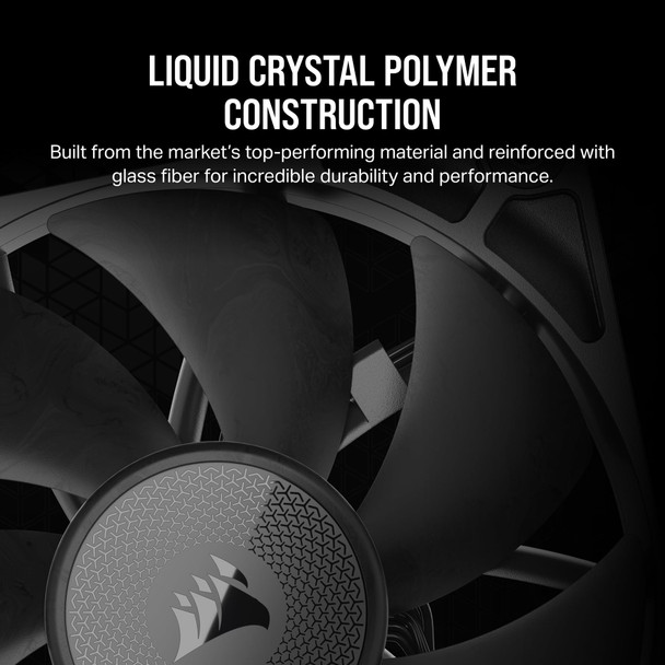 Corsair iCUE LINK RX120 120mm PWM Case Fan, 2100 RPM, 74.2 CFM - CO-9051009-WW – image 5
