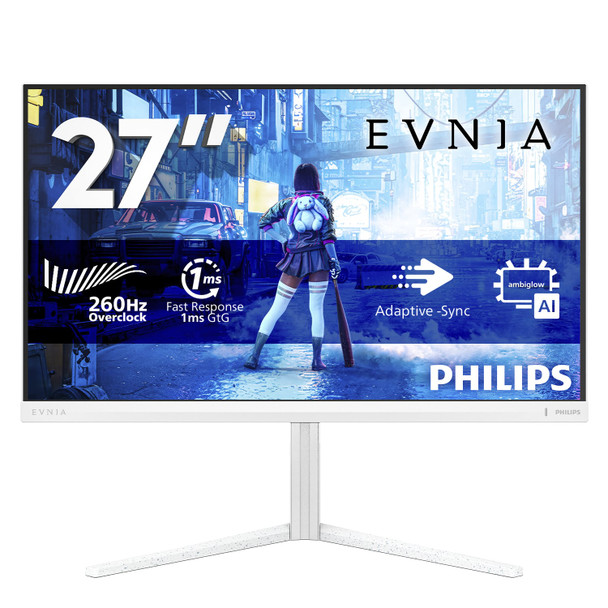 Philips Evnia 5000 27" Full HD 260Hz Fast IPS Gaming Monitor - 27M2N5201P/00 – image 2