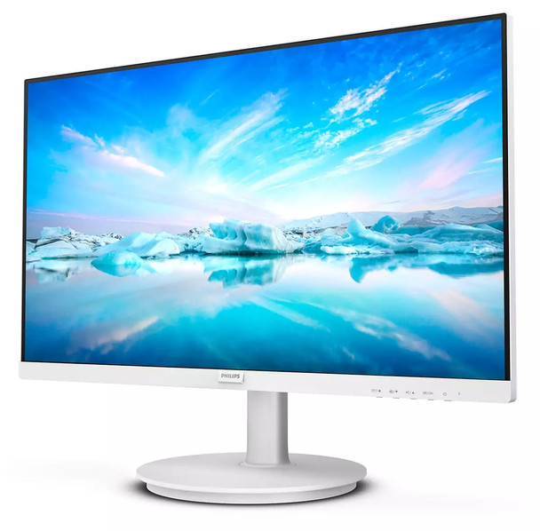 Philips V Line 27" Full HD 75Hz IPS Computer Monitor, White - 271V8AW/00 – image 9