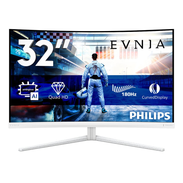 Philips Evnia 5000 31.5" QHD 180Hz Fast VA Curved Gaming Monitor - 32M2C5501/00 – image 2