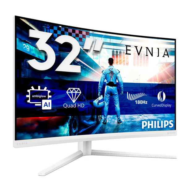 Philips Evnia 5000 31.5" QHD 180Hz Fast VA Curved Gaming Monitor - 32M2C5501/00 – image 4