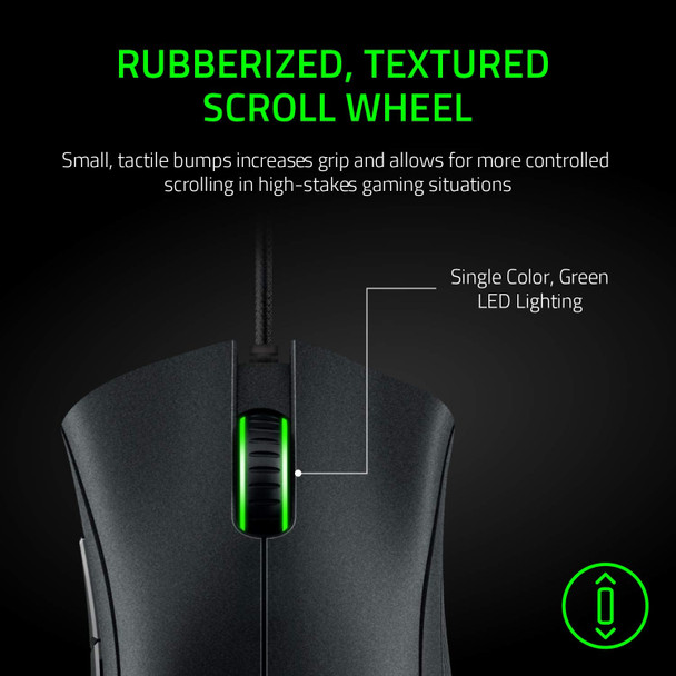 Razer DeathAdder Essential Wired Gaming Mouse, 6400 DPI, 5 Buttons, Black - RZ01-03850100-R3M1 – image 6