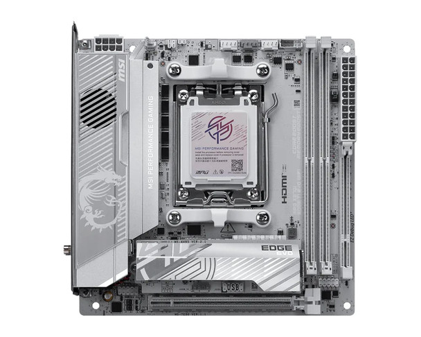 MSI MPG X870I EDGE TI EVO WIFI AMD AM5 Mini ITX Motherboard - MPG X870I EDGE TI EVO WIFI – image 2