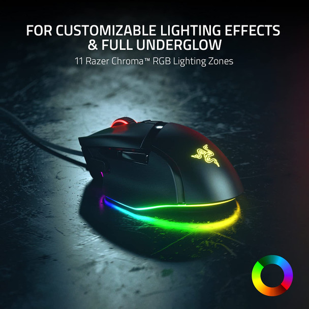 Razer Basilisk V3 Wired Gaming Mouse, 26000 DPI, 11 Programmable Buttons - RZ01-04000100-R3M1 – image 4