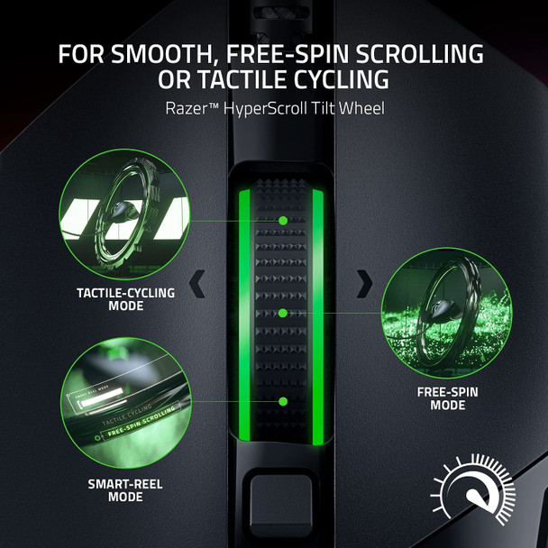 Razer Basilisk V3 Wired Gaming Mouse, 26000 DPI, 11 Programmable Buttons - RZ01-04000100-R3M1 – image 3
