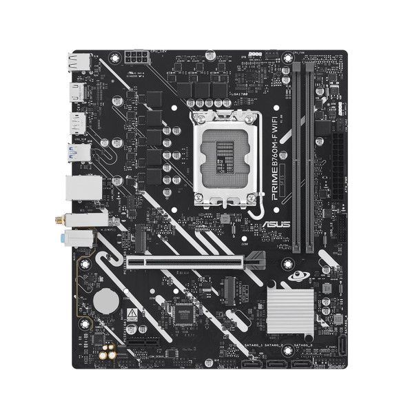 ASUS PRIME B760M-F WIFI Micro ATX Motherboard - LGA 1700, B760, DDR5 - 90MB1N00-M0EAY0 – image 2