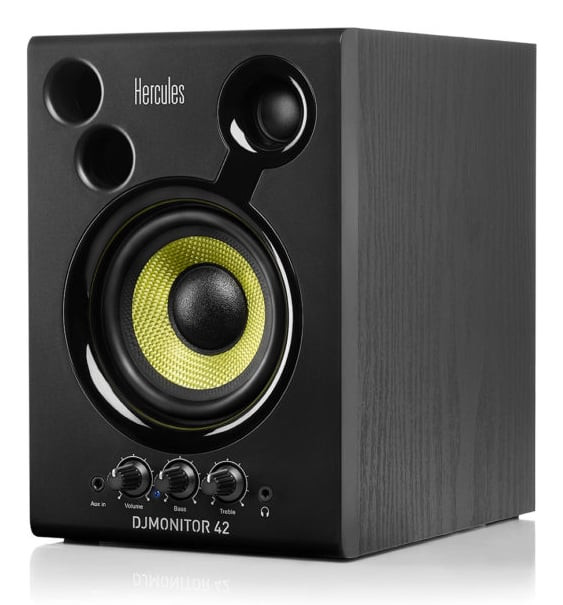 Hercules DJMonitor 42 Active DJ Monitor Speakers, 40W RMS, 4" Woofer - 4768222 – image 4