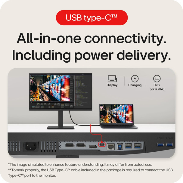 LG 27BA850-B 27" Full HD 100Hz IPS USB-C Monitor - 27BA850-B.AEK – image 3