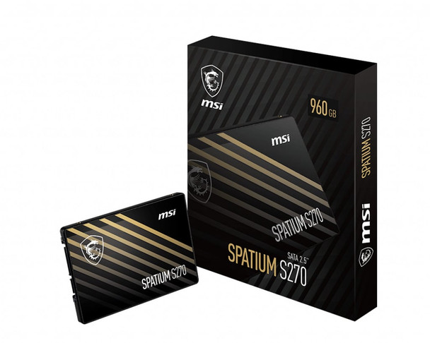 MSI Spatium S270 2.5" SATA III SSD 240GB - SPATIUM S270 SATA 2.5 240GB