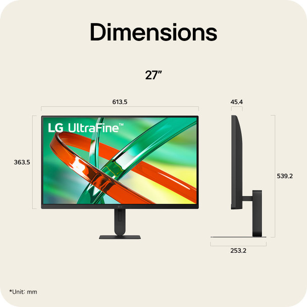 LG UltraFine U7 27U710B-B 27" 4K UHD 60Hz IPS Monitor - 27U710B-B.AEK – image 11