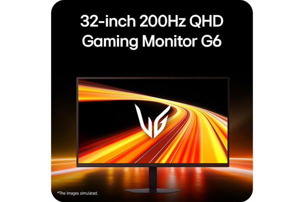 LG UltraGear G6 Gaming Monitor 32" QHD 200Hz IPS - 32G620B-B.AEKQ – image 2