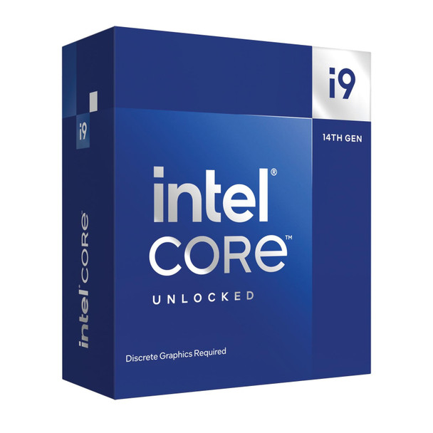 Intel Core i9-14900KF Desktop Processor, 24 Cores, 6.0 GHz, LGA1700 - BX8071514900KF