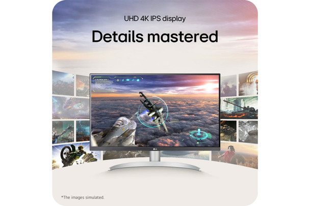 LG 27UP650K-W 27" 4K Ultra HD 60Hz IPS Monitor - 27UP650K-W.AEK – image 12