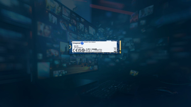 Kingston NV3 500GB M.2 2280 NVMe PCIe 4.0 Solid State Drive - SNV3S/500G – image 9