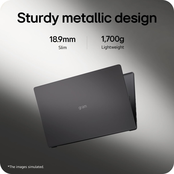 LG Gram Book 15 Laptop, 15.6" FHD IPS, Core Ultra 5, 16GB, 512GB SSD - 15U50U-G.AA55AN – image 2