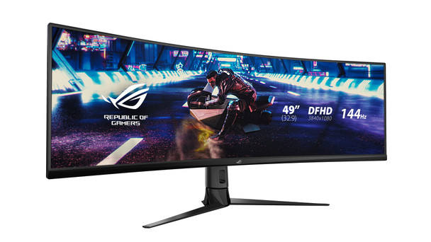 ASUS ROG Strix XG49VQ Curved Gaming Monitor 49" 3840 x 1080 144Hz VA - 90LM04H0-B01170 – image 3