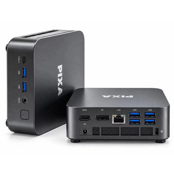 PIXA V700 Mini PC, AMD Ryzen 7 7730U, 16 GB RAM, 512 GB SSD, Windows 11 Pro