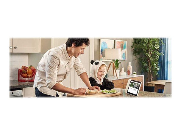 LENOVO SMART DISPLAY 10 Inch ZA3N0006GB - White/Bamboo