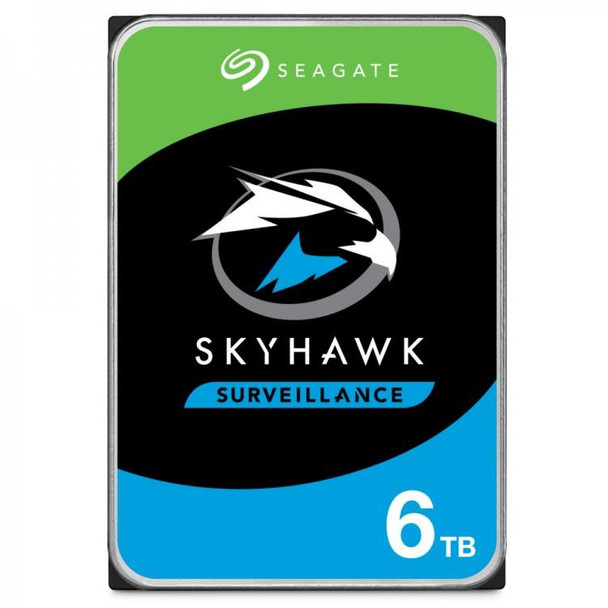 Seagate SKYHAWK 6TB Surveillance Internal CCTV HDD 3.5inch, 256MB Cache SATA
