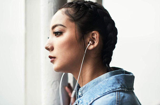 Pioneer Bluetooth In Ear Neckband Headphones With Mic - Gold