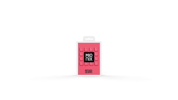 Mionix Keycaps Frosting (Pink) for Cherry MX Keyboards US & UK Layout