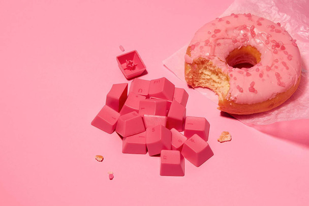 Mionix Keycaps Frosting (Pink) for Cherry MX Keyboards US & UK Layout