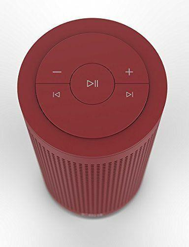 Clint Freya Wireless Bluetooth 2 Speaker, Marsala Red