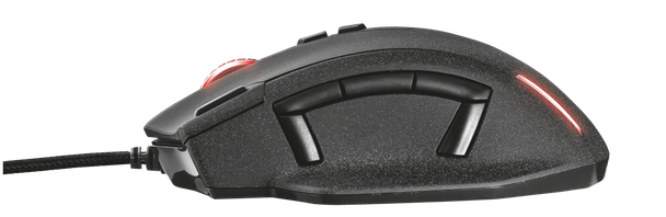 Trust Gaming GXT 155 Caldor, 11 Button, Wired Gaming Mouse - Black