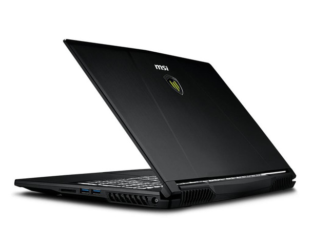 MSI WE63, i7 8750H, 8GB RAM, 1TB HDD NVIDIA Quadro P1000 W10 Pro 15.6" Laptop