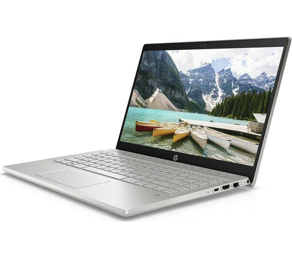 HP Pavilion 14-CE0525sa, Pentium Gold 4417U, 4GB, 128GB SSD, 14" Silver Laptop