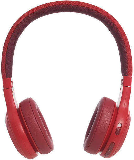 JBL E45BT On-Ear Foldable Wireless Bluetooth Headphones - Red
