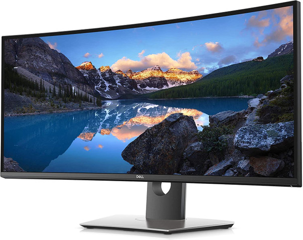 Dell U3419W 34" Ultra Widescreen QHD (3440 x 1440) IPS LED Curved Monitor