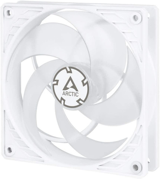ARCTIC P12 PWM - Pressure-optimised 120 mm Fan with PWM - White/Transparent