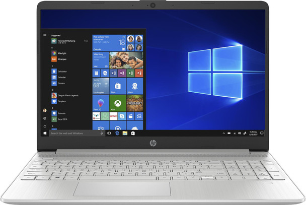 HP 15S-FQ1002na, Intel Core i5 1035G1, 8GB, 256GB SSD, 15.6" Laptop - Silver