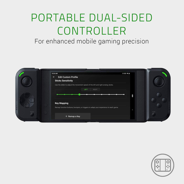 Razer Junglecat Portable Dual-Sided Gaming Controller For Android - Option A