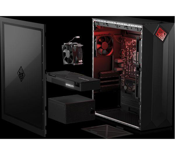 HP OMEN 875-0037na, i5 9400F, 8GB DDR4, 2TB + 256GB, GeForce RTX 2060 Gaming PC