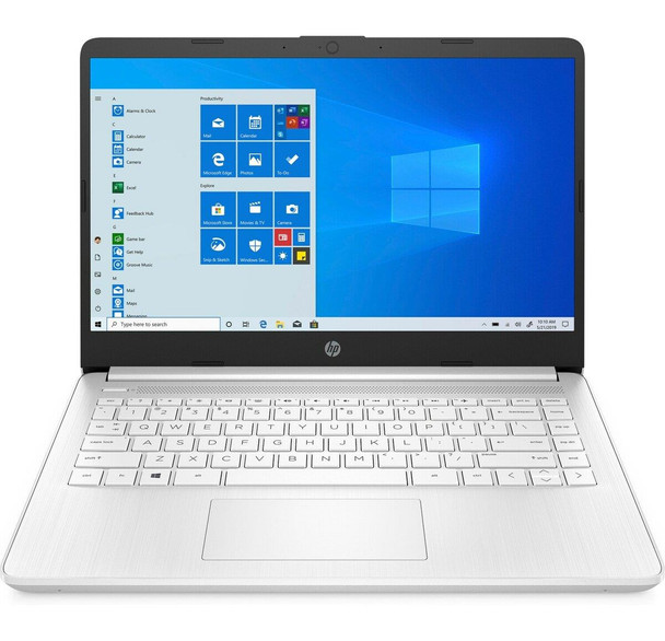 HP 14s-fq0005na, AMD Ryzen 3 3250U, 4GB, 128GB SSD, 14" Laptop White